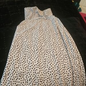 Polka Dot Sleeveless Top